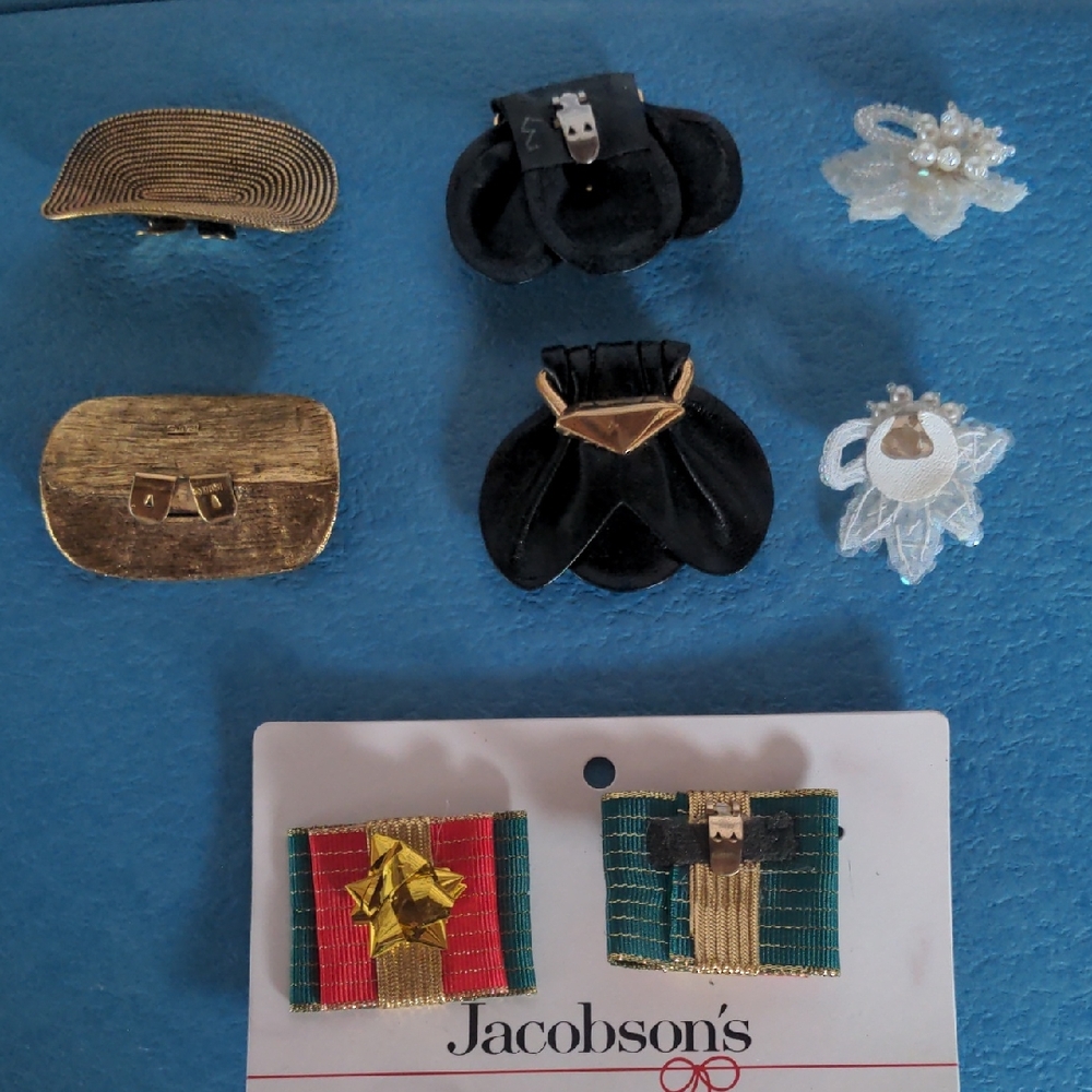 Vintage Shoe Clip Lot
